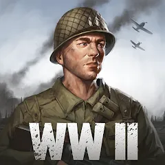 Скачать взломанную World War 2: Shooting Games (Вторая мировая война)  [МОД Menu] - стабильная версия apk на Андроид