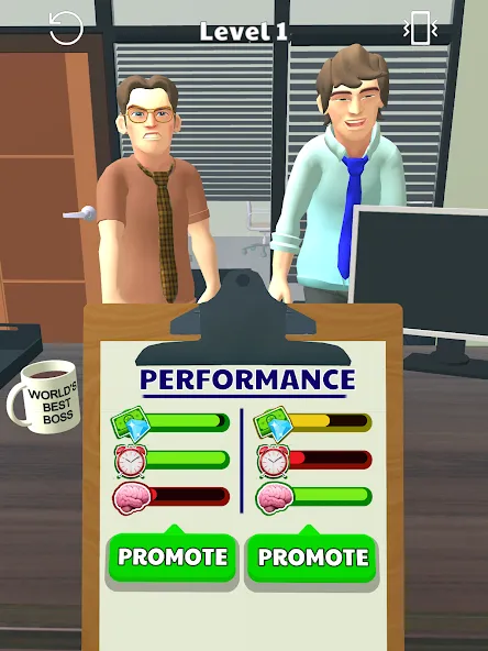 Boss Life 3D: Office Adventure (Босс Лайф 3Д)  [МОД Unlimited Money] Screenshot 5