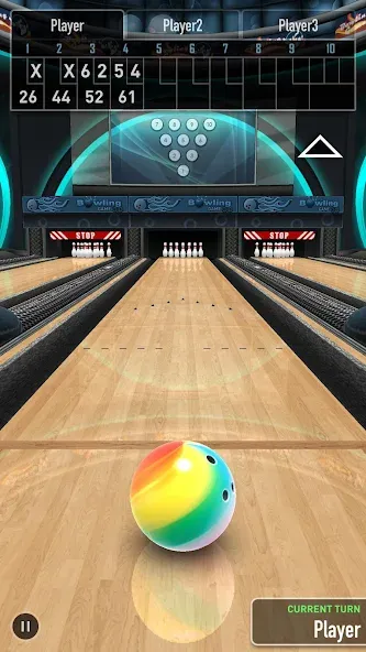 Bowling Game 3D (Боулинг игра 3D)  [МОД Mega Pack] Screenshot 4