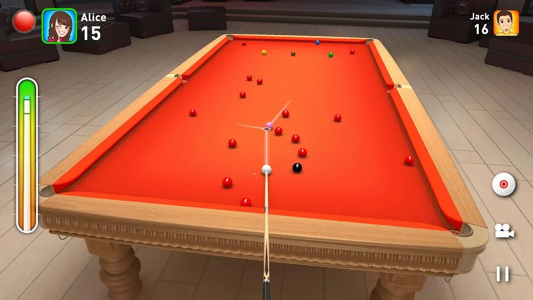 Real Snooker 3D (Реал Снукер 3D)  [МОД Menu] Screenshot 4