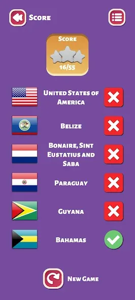 Country Flags World Quiz Game  [МОД Много денег] Screenshot 3