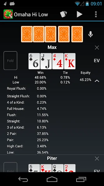 Poker Calculator  [МОД Unlimited Money] Screenshot 2