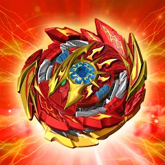 Скачать взломанную Beyblade Burst Rivals (Бейблэйд Берст Ривалс)  [МОД Все открыто] - полная версия apk на Андроид