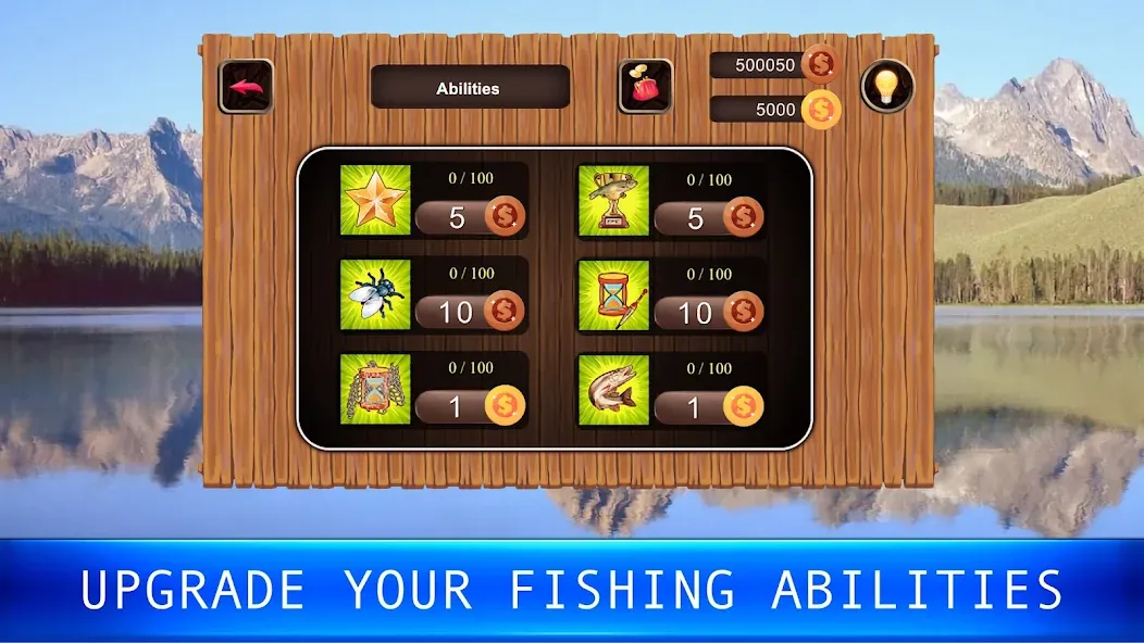 Fish rain: sport fishing  [МОД Бесконечные деньги] Screenshot 4