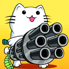 Скачать взлом Stickman Cat Gun offline games  [МОД Mega Pack] - полная версия apk на Андроид