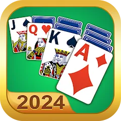 Взломанная Solitaire - 2024  [МОД Unlocked] - стабильная версия apk на Андроид