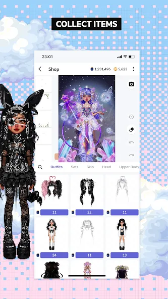 Everskies: Virtual Dress up (Эверскис)  [МОД Бесконечные деньги] Screenshot 5