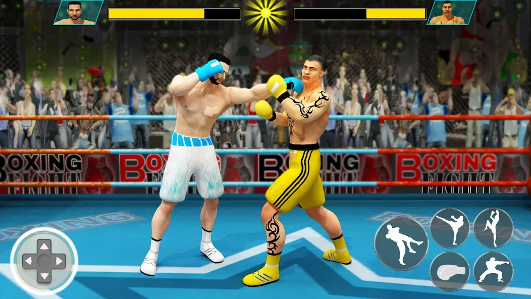 Punch Boxing Game: Ninja Fight  [МОД Много монет] Screenshot 4