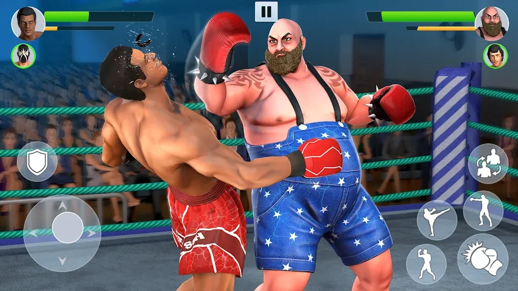 Boxing Heros: Fighting Games (Тэг Боксинг Игры)  [МОД Unlocked] Screenshot 2