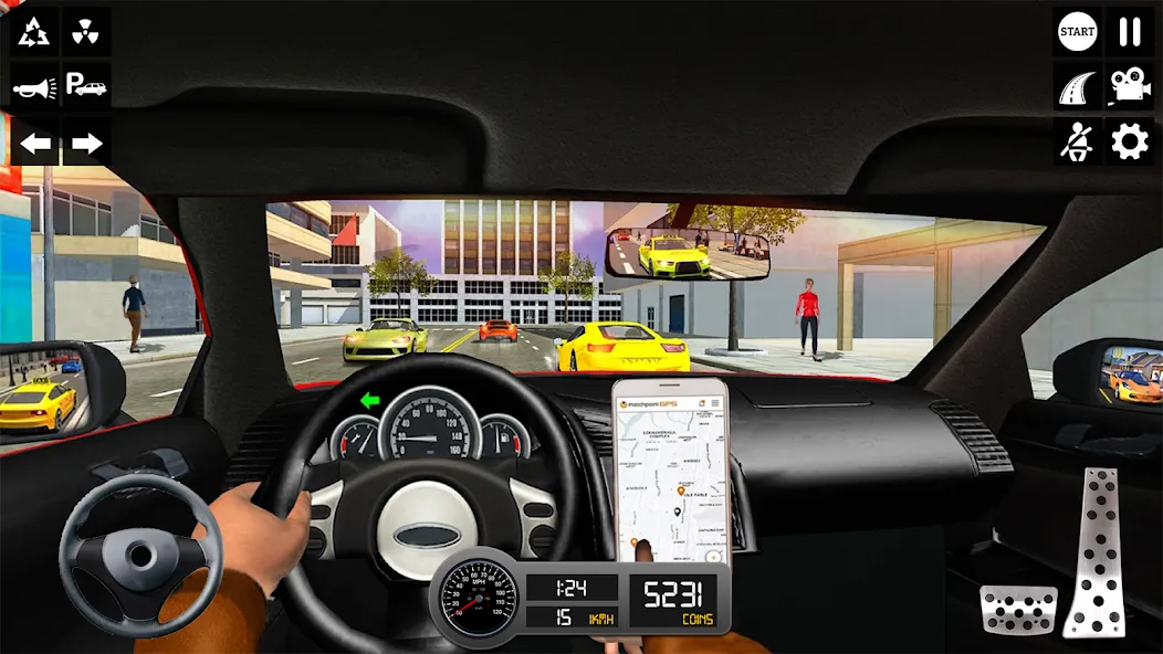 Taxi Simulator 3d Taxi Sim  [МОД Menu] Screenshot 5