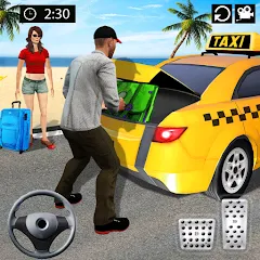 Взломанная Taxi Simulator 3d Taxi Sim  [МОД Menu] - стабильная версия apk на Андроид