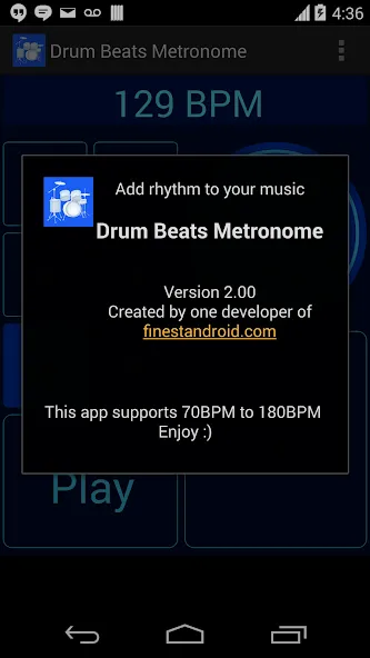 Drum Beats Metronome  [МОД Бесконечные деньги] Screenshot 4