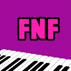 Скачать взломанную FNF Piano (ФНФ Пиано)  [МОД Бесконечные монеты] - последняя версия apk на Андроид