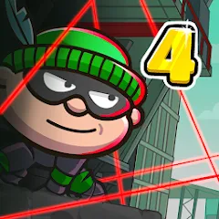 Взломанная Bob The Robber 4 (Боб Грабитель 4)  [МОД Все открыто] - последняя версия apk на Андроид