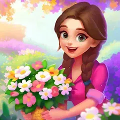 Скачать взлом Dream Flower Dressup  [МОД Mega Pack] - полная версия apk на Андроид