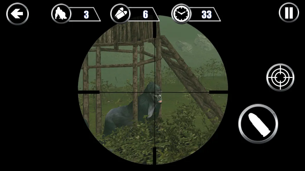 Gorilla Hunter: Hunting games (Горилла Хантер)  [МОД Mega Pack] Screenshot 1