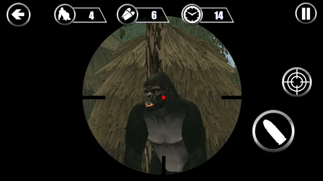 Gorilla Hunter: Hunting games (Горилла Хантер)  [МОД Mega Pack] Screenshot 4