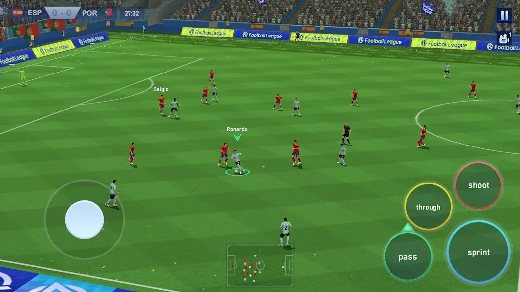 Football League 2024 (Футбольная Лига 2023)  [МОД Unlimited Money] Screenshot 2