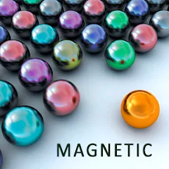 Взломанная Magnetic balls bubble shoot  [МОД Mega Pack] - полная версия apk на Андроид