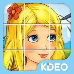 Скачать взлом Princess Girls Puzzles - Kids  [МОД Бесконечные монеты] - стабильная версия apk на Андроид