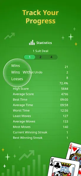 Spider Solitaire Classic  [МОД Menu] Screenshot 3