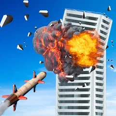 Взломанная City Demolish: Rocket Smash! (Сити Демолиш)  [МОД Бесконечные монеты] - стабильная версия apk на Андроид