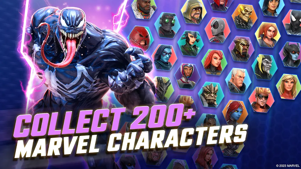 MARVEL Strike Force: Squad RPG (Марвел Страйк Форс)  [МОД Бесконечные деньги] Screenshot 2