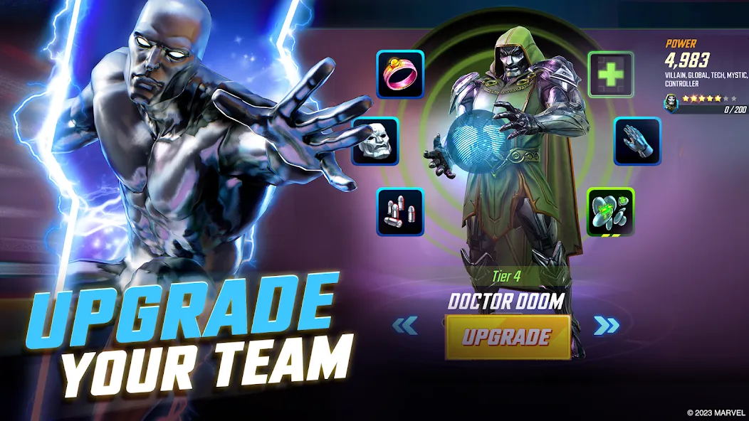 MARVEL Strike Force: Squad RPG (Марвел Страйк Форс)  [МОД Бесконечные деньги] Screenshot 5