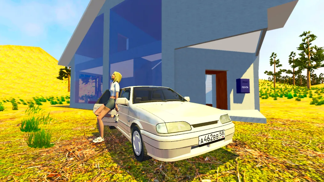 VAZ Driving Simulator: LADA  [МОД Unlimited Money] Screenshot 1