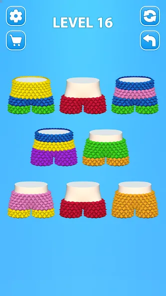 Cozy Knitting: Sorting games (Кози Ниттинг)  [МОД Меню] Screenshot 3