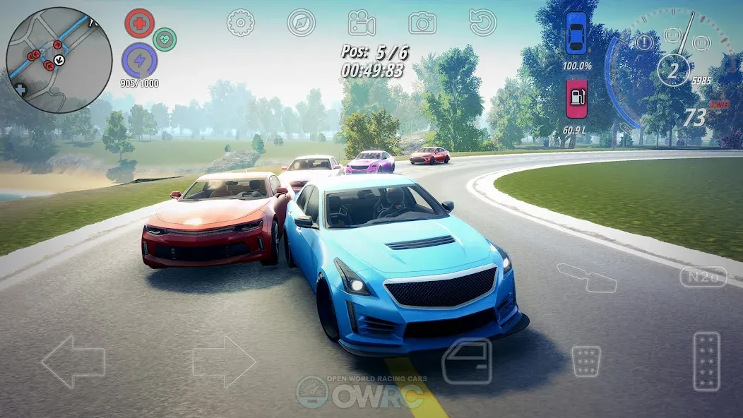 OWRC: Open World Racing Cars (ОВРК )  [МОД Все открыто] Screenshot 5