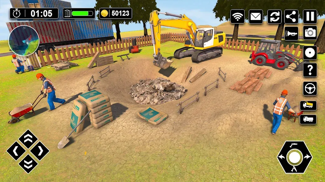 Wood House Construction Game  [МОД Menu] Screenshot 5