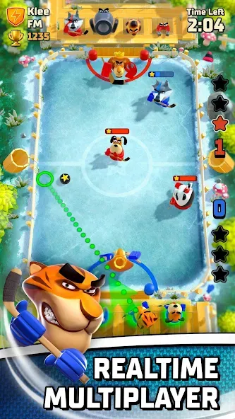 Rumble Hockey (Рамбл Хоккей)  [МОД Menu] Screenshot 1