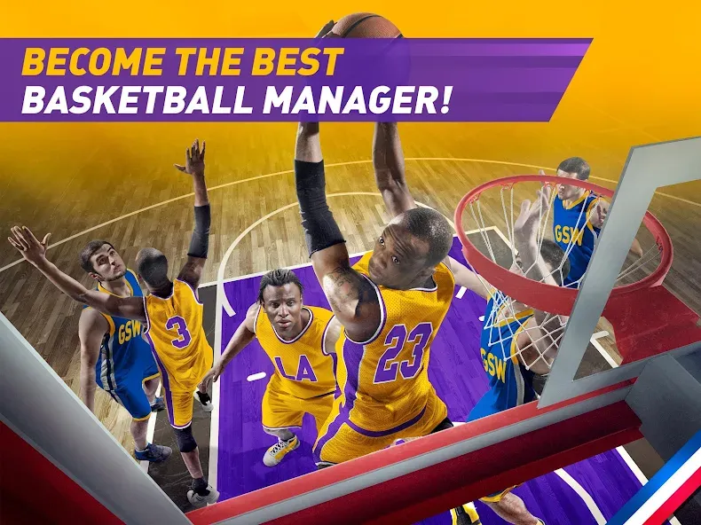 Basketball Fantasy Manager NBA  [МОД Unlocked] Screenshot 2