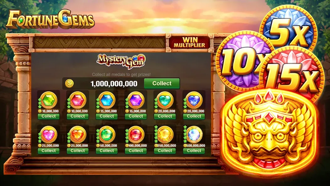 Slot Fortune Gems-TaDa Games (Слот Форчун Гемс)  [МОД Unlimited Money] Screenshot 5