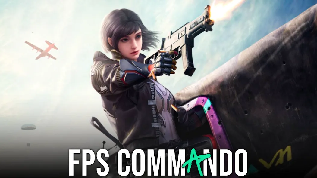 FPS Commando Shooter Games (ФПС Коммандо Шутер Игры)  [МОД Много монет] Screenshot 3