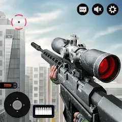 Скачать взломанную Sniper 3D：Gun Shooting Games  [МОД Много монет] - полная версия apk на Андроид