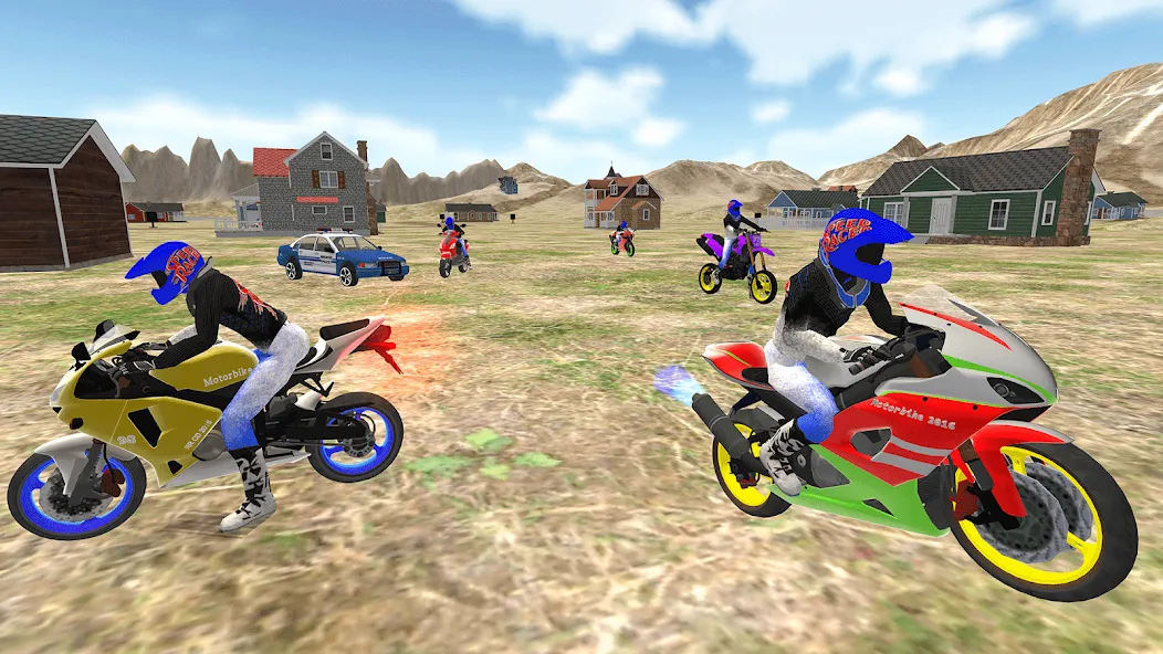 Real Moto Bike Racing Game  [МОД Unlocked] Screenshot 4