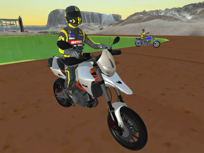 Moto bike Driving: Mega Ramp  [МОД Все открыто] Screenshot 5