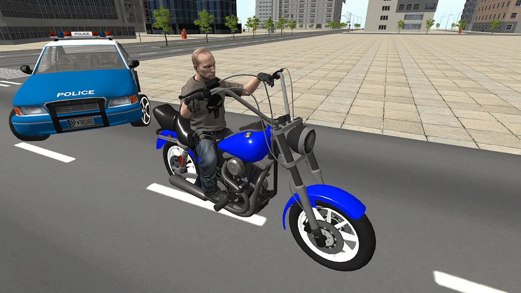 Bike Driving: Police Chase  [МОД Бесконечные деньги] Screenshot 3