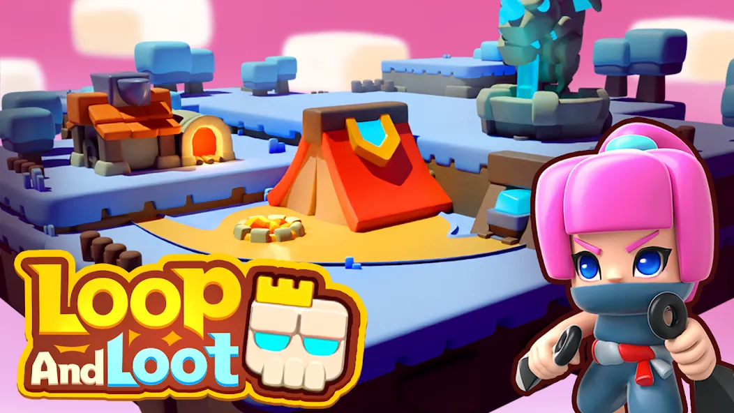 Loop & Loot™: Merge RPG (Покет Квест)  [МОД Все открыто] Screenshot 2