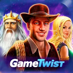 Взломанная GameTwist Vegas Casino Slots (ГеймТвист)  [МОД Unlimited Money] - стабильная версия apk на Андроид