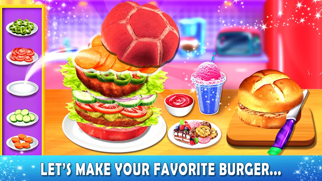 Lunch Box cooking Games 2023 (ШКОЛЬНЫЙ ОБЕД ПРИГОТОВЛЕНИЕ ПИЩИ Создание поваров)  [МОД Unlimited Money] Screenshot 2