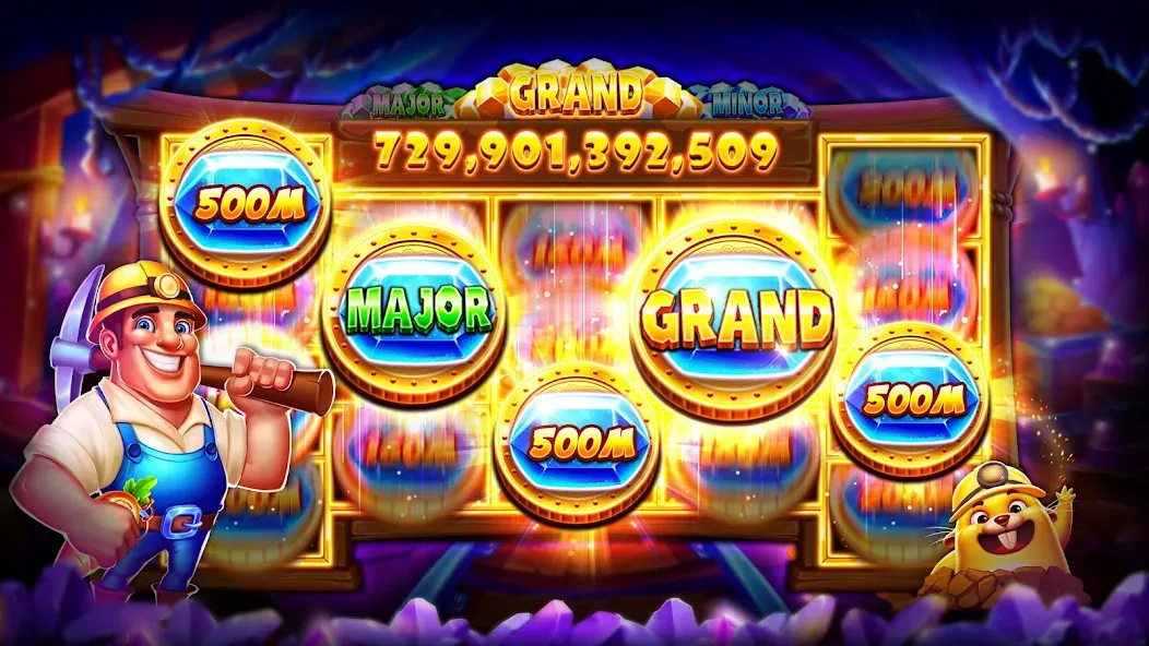 Jackpot Wins - Slots Casino (Джекпот Винс)  [МОД Unlimited Money] Screenshot 2