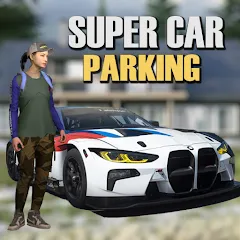 Скачать взломанную Modern Hard Car Parking Games  [МОД Unlocked] - стабильная версия apk на Андроид