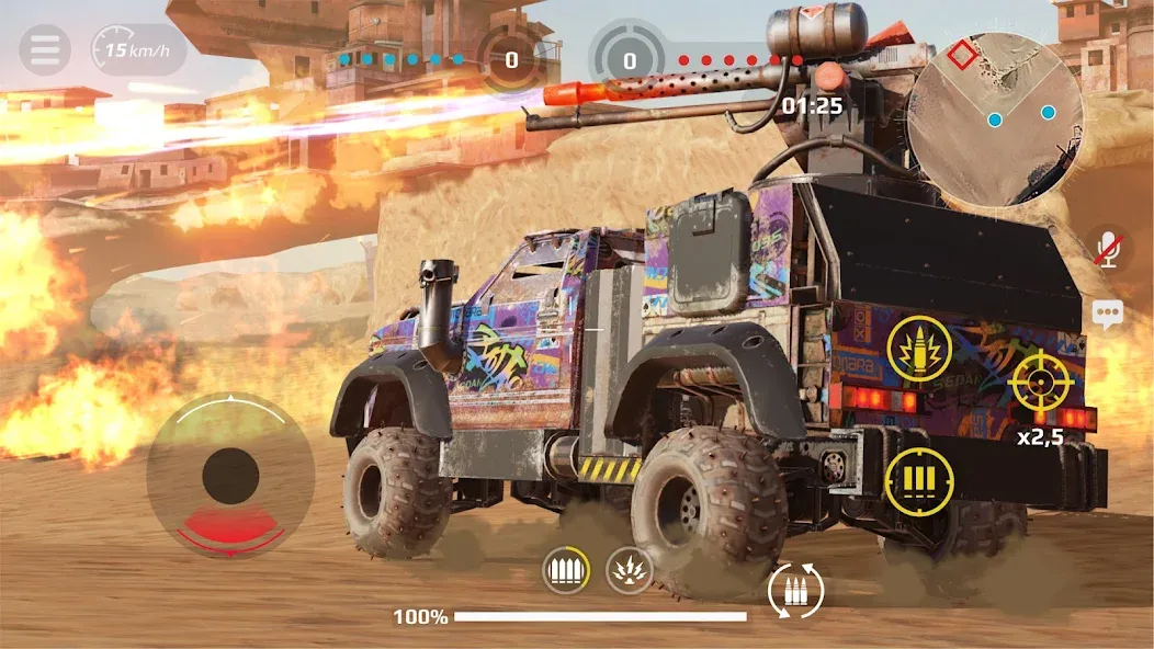 Crossout Mobile - PvP Action (Кроссаут Мобайл)  [МОД Unlimited Money] Screenshot 2