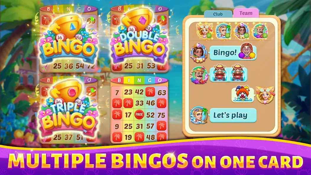 Bingo Rush - Club Bingo Games (Бинго Раш)  [МОД Unlocked] Screenshot 5