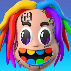 Скачать взлом 6ix9ine Runner (икс9айн Раннер)  [МОД Много денег] - последняя версия apk на Андроид