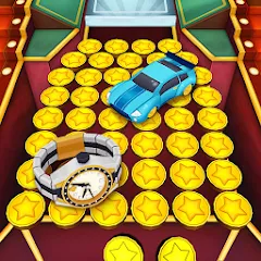 Скачать взломанную Coin Dozer: Casino (Коин Дозер)  [МОД Mega Pack] - полная версия apk на Андроид