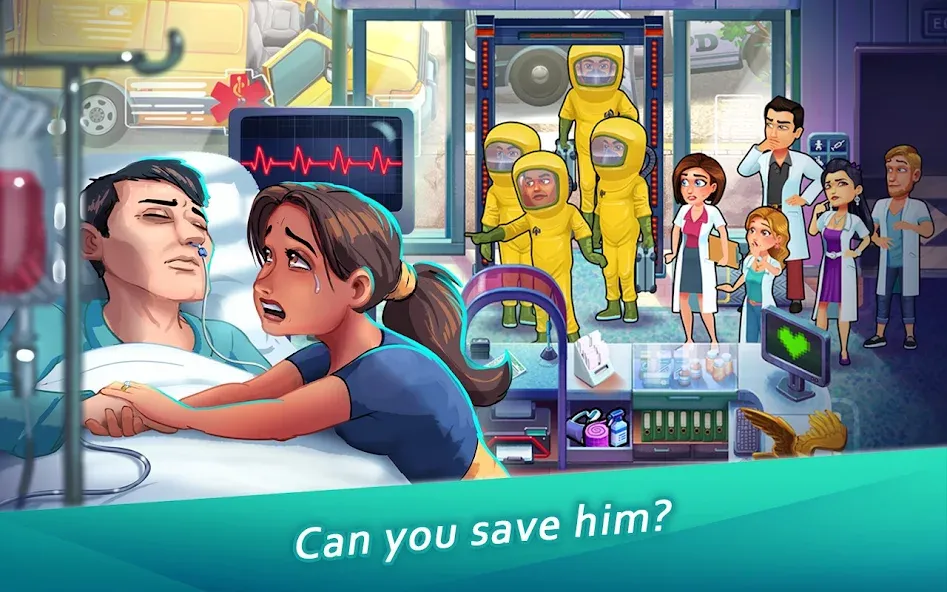 Heart's Medicine - Doctor Game  [МОД Unlocked] Screenshot 1